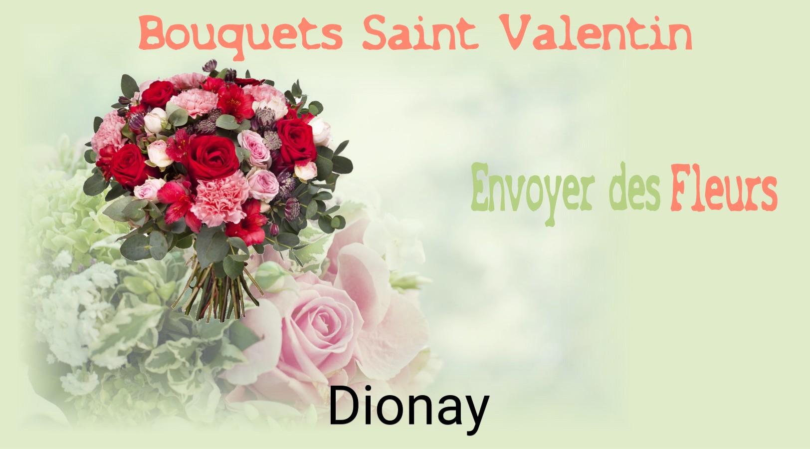Roses de Saint-Valentin livrées à Dionay